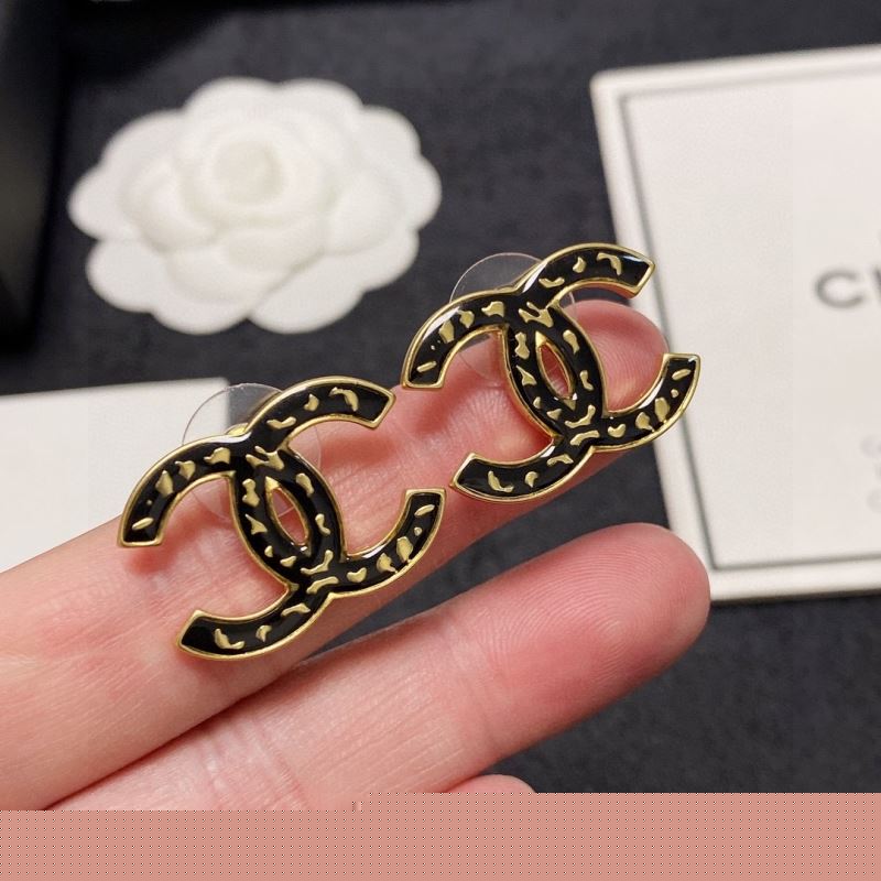 Ch*el earrings